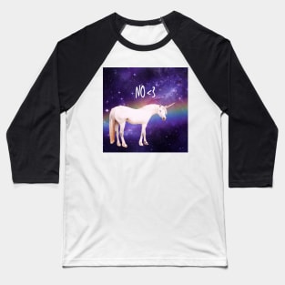 Unicorn says maintain your boundaries Baseball T-Shirt